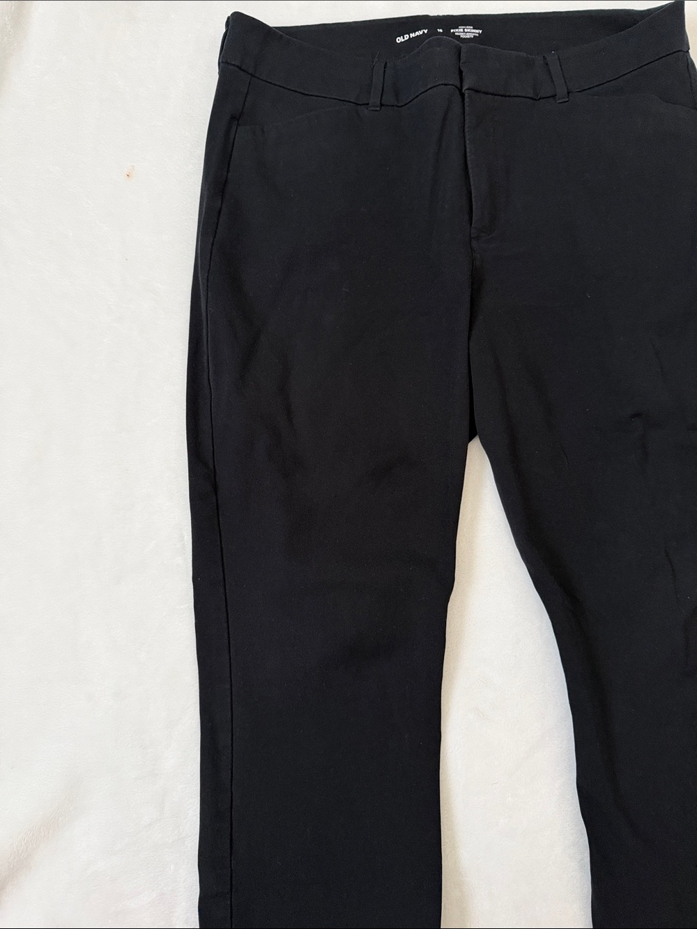 Old Navy Women’s Black Stretch Pixie Work Pants